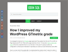 Tablet Screenshot of odinsql.com